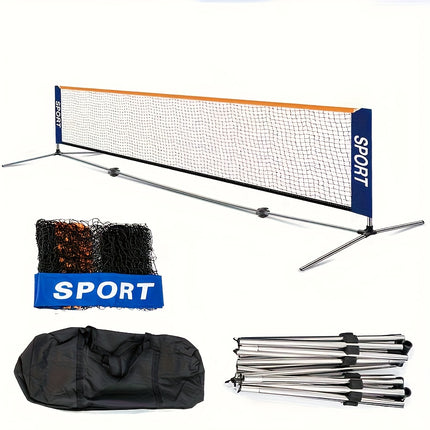 UNICORN 1 Portable 3-Meter Mini Tennis/Pickleball Net with Single-Sided Frame