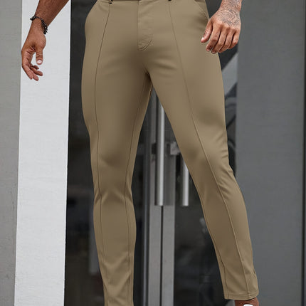 UNICORN Casual Versatile Pants Stretch Comfort Light Business Tapered Leg s m l xl xxl