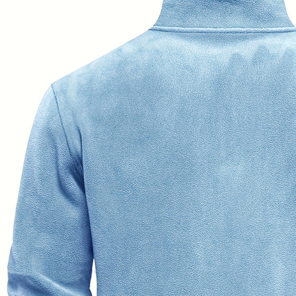 UNICORN Men's Sweatshirt with Stand-Up Collar, Half-Zip, Long Sleeves s m l xl xxl