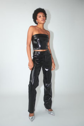 UNICORN Women's faux leather pants black xs s m l xl