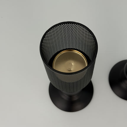 UNICORN Candle Holders for a Romantic Dinner Black