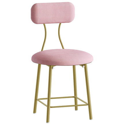 UNICORN Makeup Chair Makeup Table Stool Living Room Footstool pink