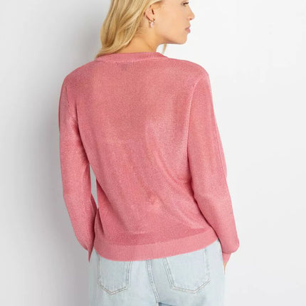 UNICORN Women's sweater round neck pink silver blue orange xs s m l xl