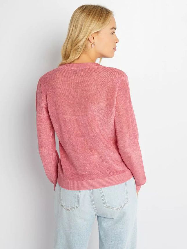 UNICORN Women's sweater round neck pink silver blue orange xs s m l xl