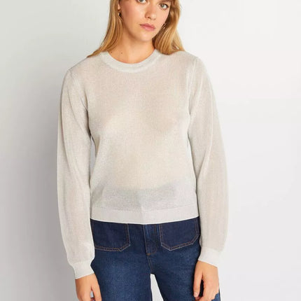 UNICORN Women's sweater round neck pink silver blue orange xs s m l xl