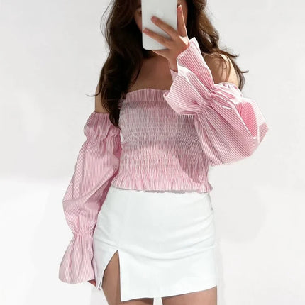 UNICORN Women's shirt top light pink s m l