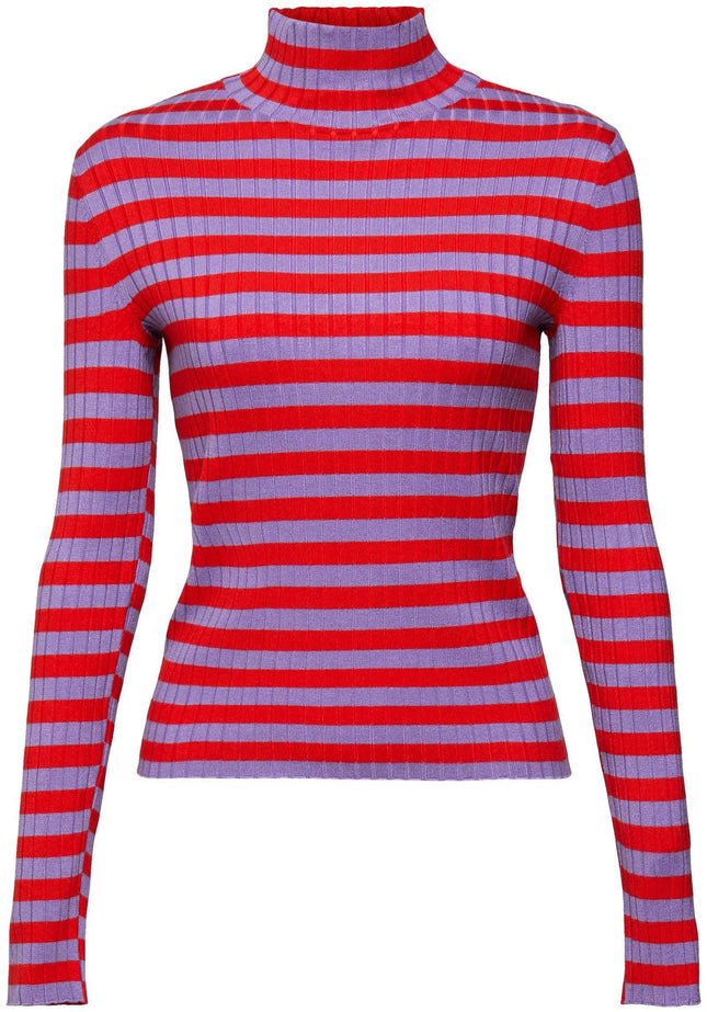 UNICORN Women's turtleneck sweater red blue XS S M L XL XXL
