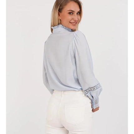 UNICORN Women's blouse light blue s m l