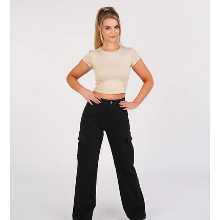 UNICORN Women's trousers beige black xs s m l xl