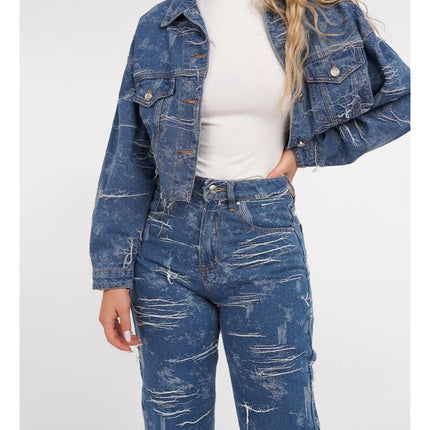 UNICORN Women's denim jacket dark blue s m l