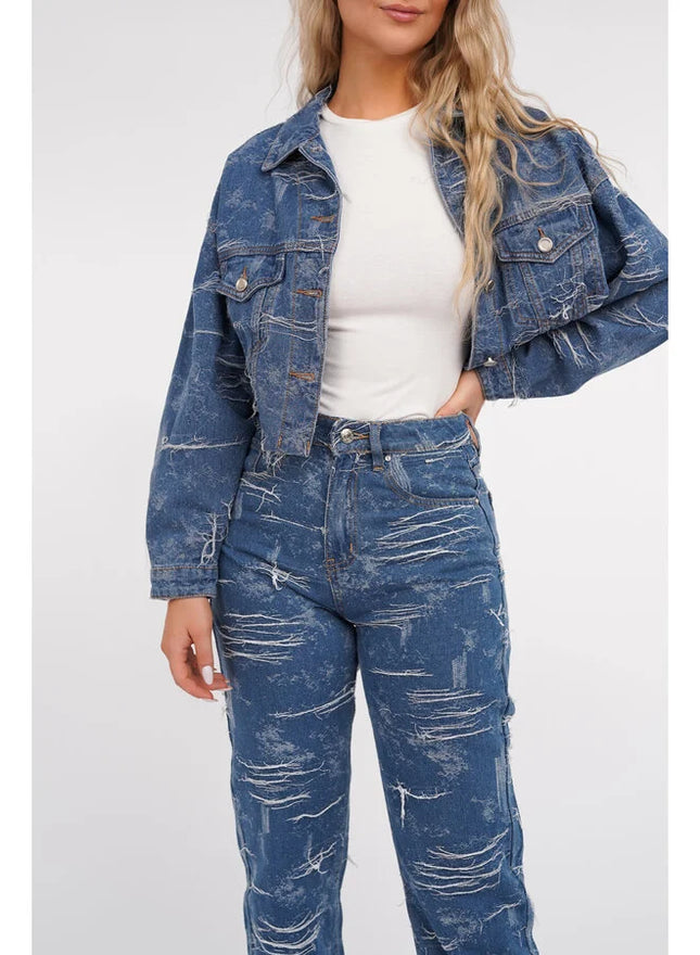 UNICORN Women's denim jacket dark blue s m l