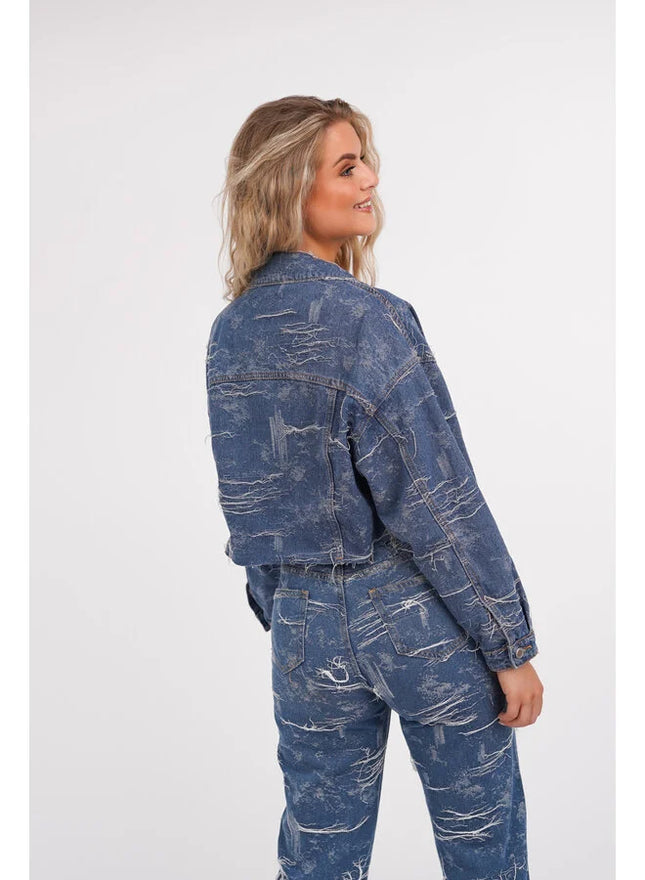 UNICORN Women's denim jacket dark blue s m l
