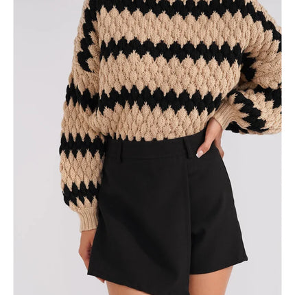 UNICORN Women's sweater beige black s m l