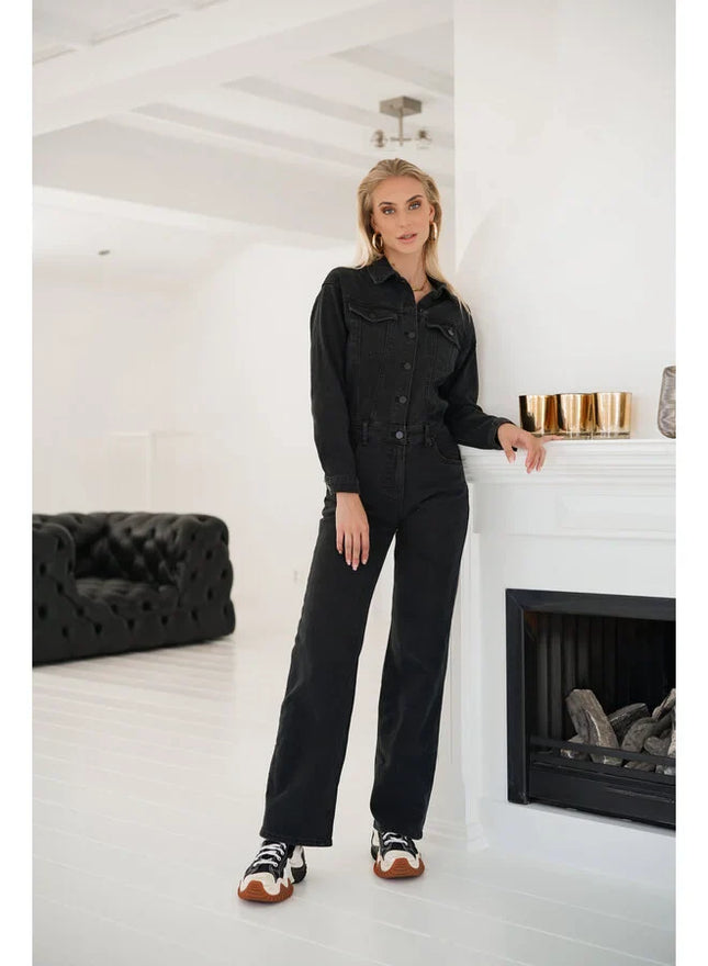 UNICORN Women's jumpsuit black blue xs s m l