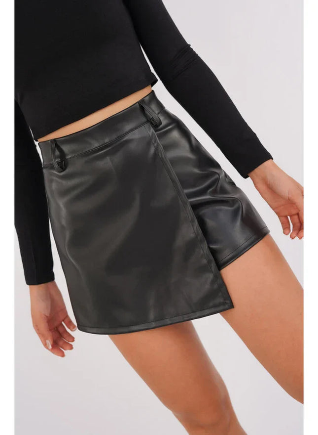 UNICORN Women's leather skirt black s m l
