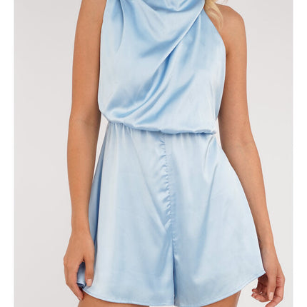 UNICORN Women's jumpsuit light blue beige blue s m l