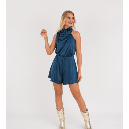 UNICORN Women's jumpsuit light blue beige blue s m l