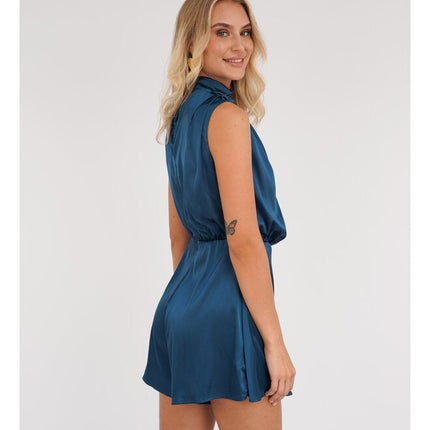 UNICORN Women's jumpsuit light blue beige blue s m l