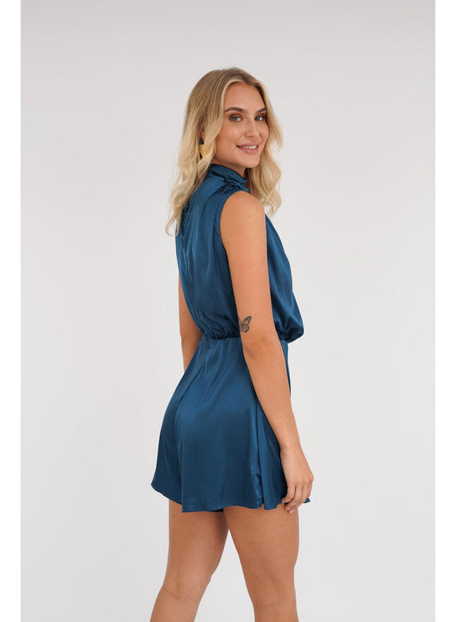 UNICORN Women's jumpsuit light blue beige blue s m l