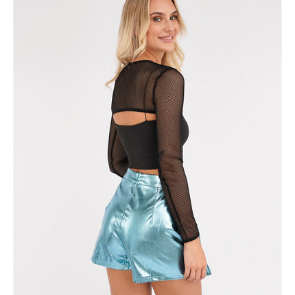 UNICORN Women's skirt silver pink light blue m l