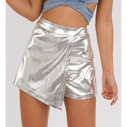 UNICORN Women's skirt silver pink light blue m l