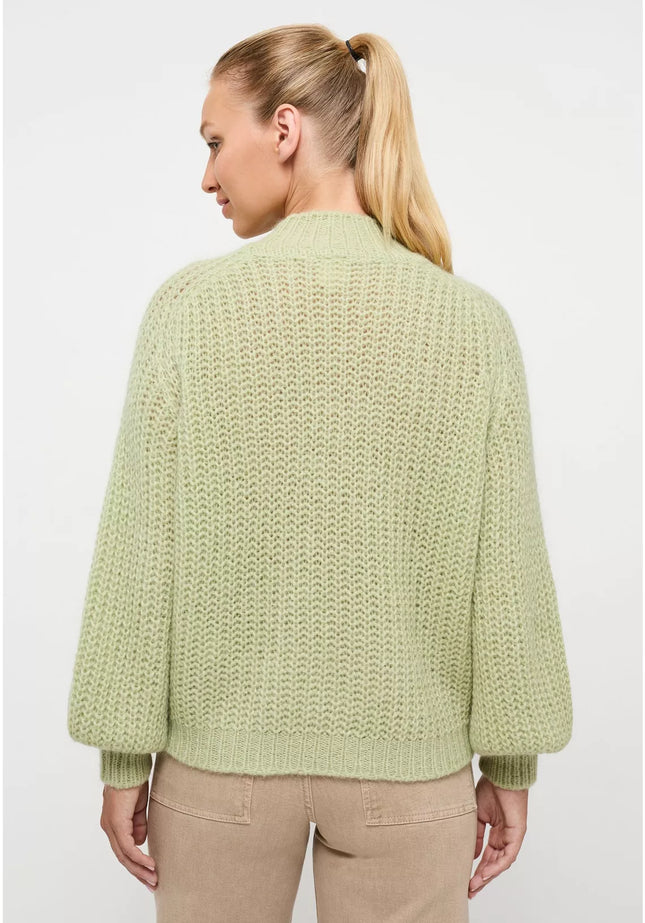 UNICORN Women's knitted sweater light green purple white s m l xl