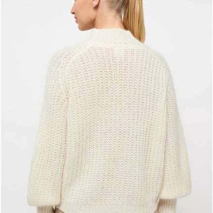 UNICORN Women's knitted sweater light green purple white s m l xl