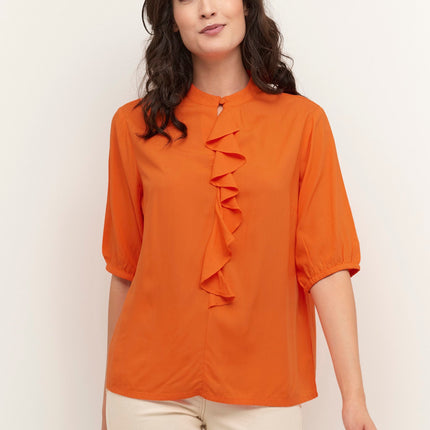 UNICORN Women's blouse exotic orange xs s m l xl xxl xxxl