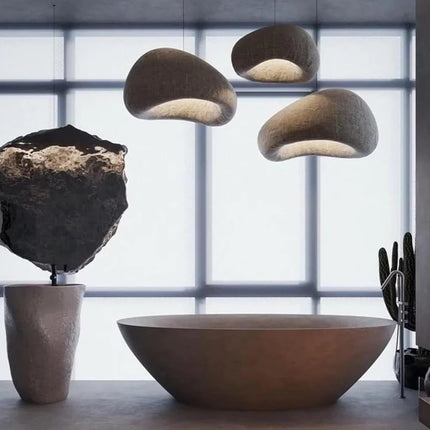 UNICORN 40cm Japanese-style Bird-nest Shaped Ceiling Lampshade white