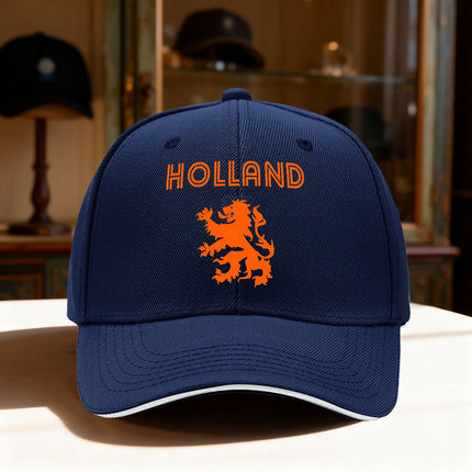 UNICORN Holland Lion Flag Logo Baseball Cap, Lightweight Casual Style, Unisex