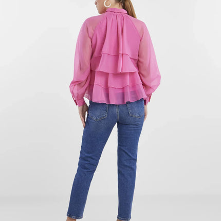 UNICORN Women's blouse pink xs s m l xl xxl