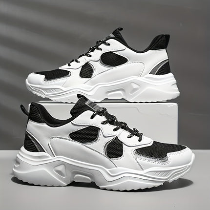 UNICORN Men's Fashion Platform Sneakers Casual Athletic Dad Shoes