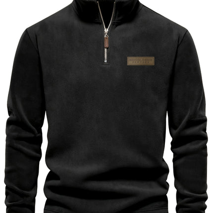 UNICORN Men's Sweatshirt with Stand-Up Collar, Half-Zip, Long Sleeves s m l xl xxl