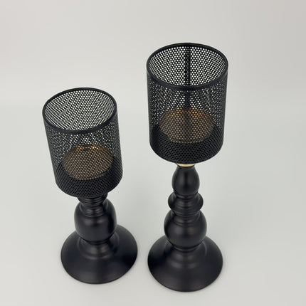 UNICORN Candle Holders for a Romantic Dinner Black