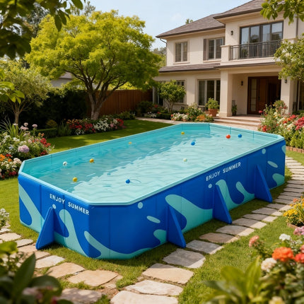UNICORN Multi-functional Large Home Pool Made with Thickened PVC for Durability