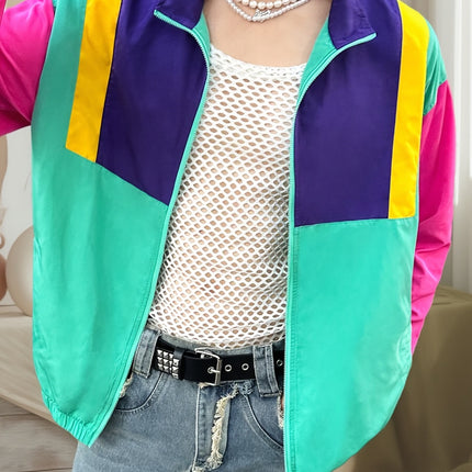 UNICORN Men'S Color-Blocked Patchwork Jacket s m l xl xxl