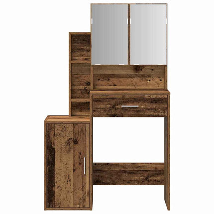 UNICORN Dressing Table Makeup with Mirror Black White Brown Grey Dressing Table