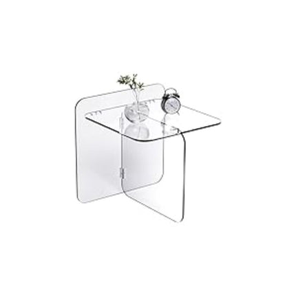 UNICORN Acrylic Drinking Table Transparent Round Side Table Green Orange