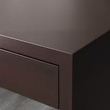 UNICORN Desk black-brown 142x50 cm