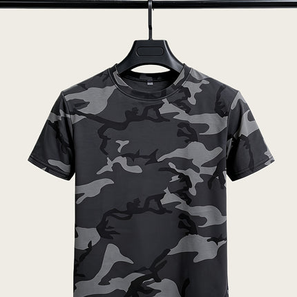 UNICORN Camouflage Short-Sleeve T-Shirt Daily Versatile Wear s m l xl