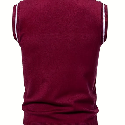 UNICORN Cross-Border Men Vest with a Twisted Knit Design s m l xl