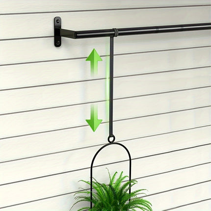 UNICORN Indoor And Outdoor Adjustable Hanging Flower Pots with 4 Pots