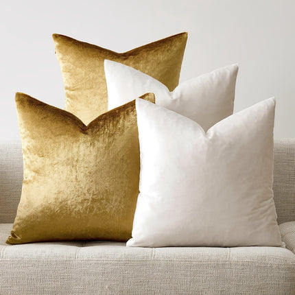 UNICORN Set of 4 Luxurious Velvet Pillow Covers Measuring 40.40 cm to 60.60 cm