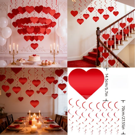 UNICORN 24pcs Large Wedding & Valentine's Garland Decorations