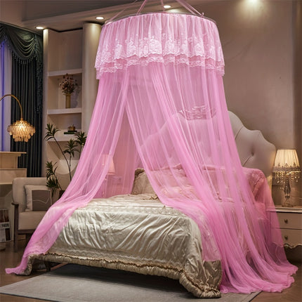 UNICORN Lace Dome Mosquito Net artificial white purple pink blue gray