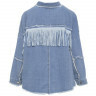Dames jas beige zwart blauw onesize