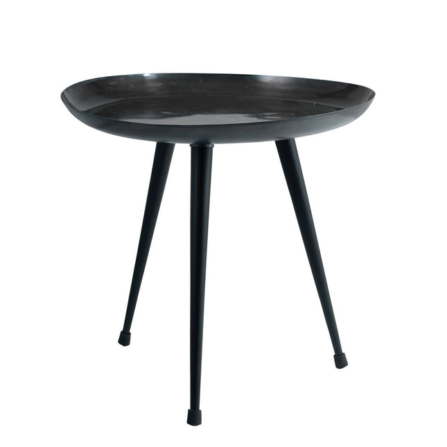 UNICORN Beijing side table black 53x56x56 cm