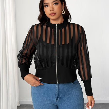UNICORN Plus Size Women'S Fashion Casual Business Attire a Black Top 0xl 1xl 2xl 3xl 4xl