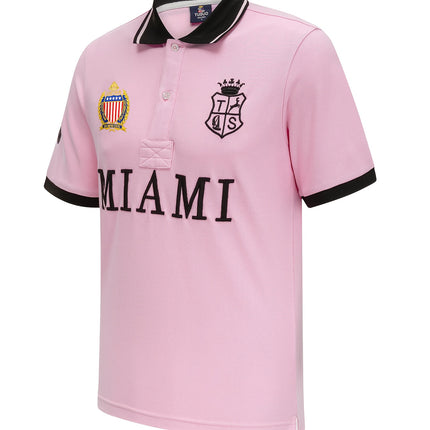 UNICORN Short-Sleeve Polo Shirt for Men, Pink Pure, Slim Fit xs s m l xl xxl xxxl