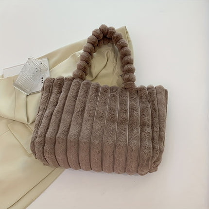 UNICORN Plush Bag Winter Small Square High-grade Hand Bill of Lading Shoulder Crossbody